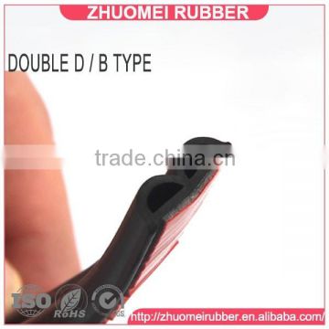 Car Door Noise Seal 3M Rubber Strip B Shape