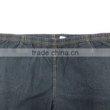 Women Plus Size Stretched Boot Leg Jeans photo-3
