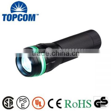 Popular XPE Zoomable Ultra Bright Aluminium LED Flashlight Torch