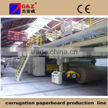 automatic corrugated paperboard plant