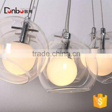 Decorative Blown Clear Glass Pendant Light New Pendant Lamp/chandelier Lamp With Ce/ul