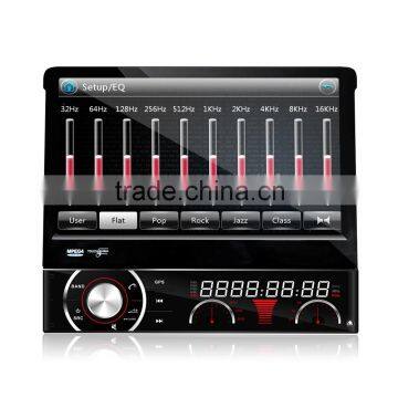 Winmark 7 Inch 1 Din Car Stereo Motorized Retractable Monitor Touch Screen Wifi 3G GPS Bluetooth Digital TV Input Universal photo-4