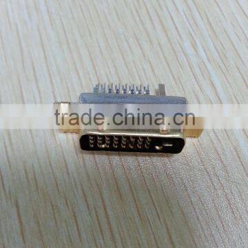 Professional manufacturer of dvi 24+1pin male solder type connector