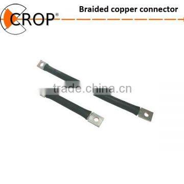 Flexible insulated earthing tapes and copper connectors