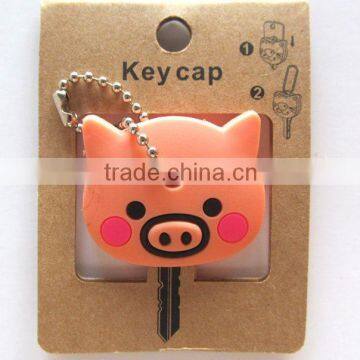 Cartoon Key Cap Plastic Key Cover Customized Soft Key Holder photo-2