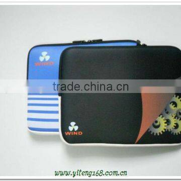 Sublimation printing 14 inch fashion laptop bag