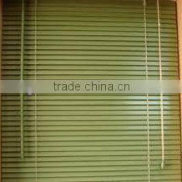 Faux wood shutters