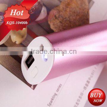 Leather Genuine Phone EXTERNAL POWER BANK Dual Usb Backup Battery photo-5