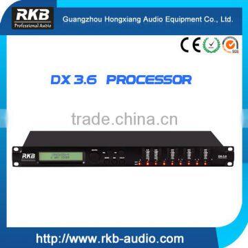 (DX-3.6)3 in 6 out Professional digital audio processor