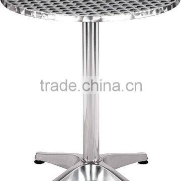 Aluminum dining table