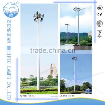 25 meter high power car led lamp IP65 220V 2000W high pole light hot sale