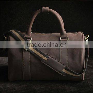 China new design leather bag vintage tote travel bag,multifunctional men's messeng bag