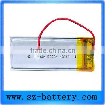 Li-Polymer 402050 380mAh 3.7V Battery