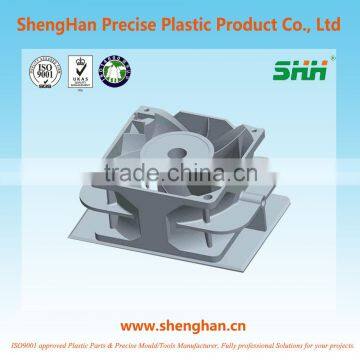 OEM plastic injection molding for ABS,PC,PE,PP, Nylon Plastic Fan Parts with ISO certificate made in China