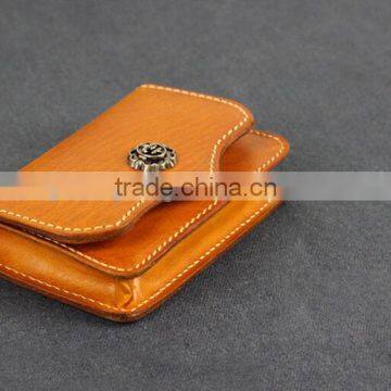 High Quality Cowhide leather Card Wallet, High Qulity leather Japanese Style