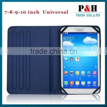 China professional leather case supplier for univesal tablet