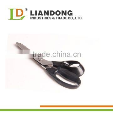 9 Inch ABS Handle Zigzag Fbric Scissors