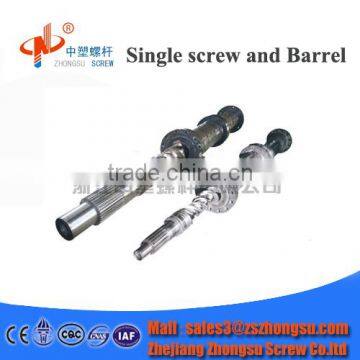 Screw and barrel for rubber machine/single screw barrel/pinned screw barrel/bimetallic