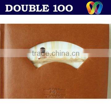 top quality leather photo album cover from Double100