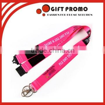 Free Exhibition Trade Show Sublimation Lanyard