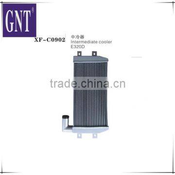 excavator E320D intercooler cooler