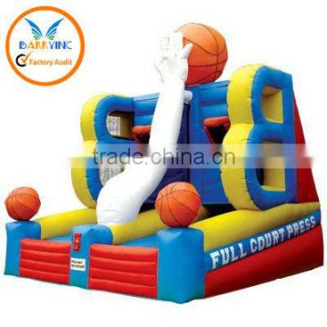 hot inflatable basketball/inflatable basketball hoop/basketball court for sale