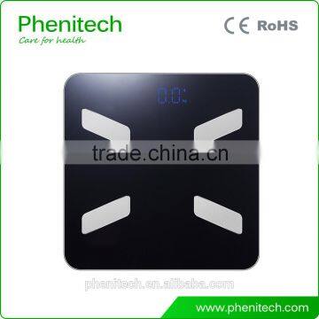 Tempered Glass LED Display Bluetooth Body Smart Weighing Scale