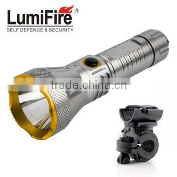 2015 New High Power Rechargeable Tactical Led Flashlight Torch & Bicycle Light