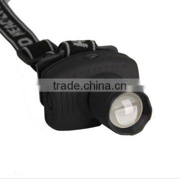 T27B Waterproof 1W LED Headlight Light Headlamp Head Lamp Flashlight 3 Modes photo-3