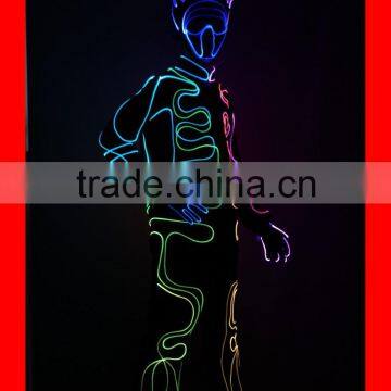 dmx stage LED costume, LED light costume