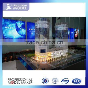 Commercial Building Model With Interior Furniture & Landscaping Layouts photo-3