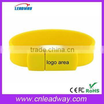 Promotional Gift Wristband USB 2.0, Cheapest USB Memory, Bracelet USB