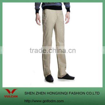 Beige business casual style men's pants