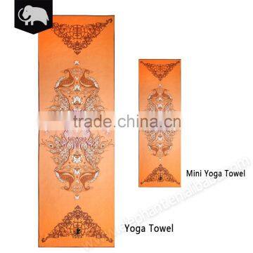 High absobent Lightweight Quick Dry sport yoga towel with 100% recycled fabric