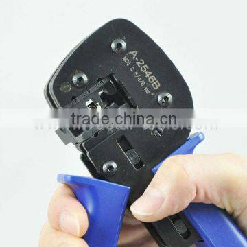 A2546 Solar Crimping Tool Kits(MC3/MC4 Crimper Sets) for MC3/MC4 PV cables with Stripping and Cutting