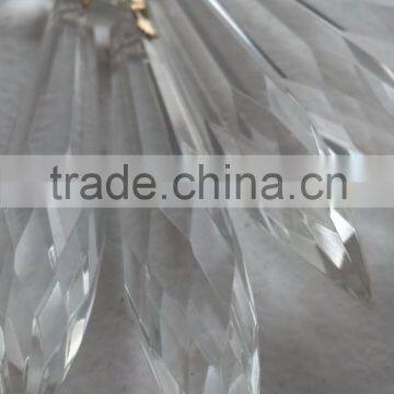 6.28 -4 550 Icicle Chandelier Ornaments Crystal Prism U Drop U drop shabby chic clear