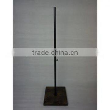 Adjustable Wood Base for Half-body Mannequin,foundation photo-2