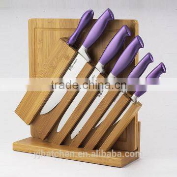 BH08-C stainless steel 6pc hollow handle cutlery and kitchen knife set