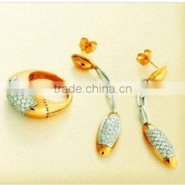 Popular gold earrings designs for girls diamond earrings