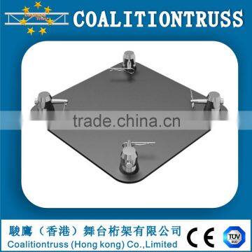 Aluminum Single Base plate for lighting Truss