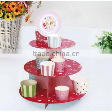 Fashion Cupcake Wedding Cake Stands, 3 Tier Cake Stand