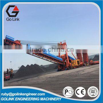 600t/hour most useful tyre mobile mine stacker reclaimer