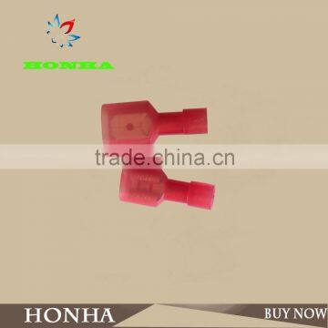 22-18 AWG Red Fully Insulated Nylon Quick Connect-Double Crimp Male and female electrical Insulated Heat Shrink Butt Connectors