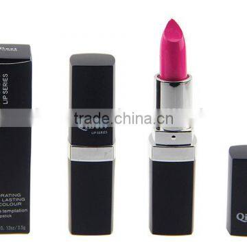 Fashion 12 Color Matte Lipstick Black Tube Purle Red Pink Color Longlasting Waterproof Lipstick photo-4
