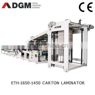Automatic sheet to sheet automatic flute laminating machine ETH1650-1450