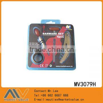 PROMOTIONAL 4PCS WINE SET D/B