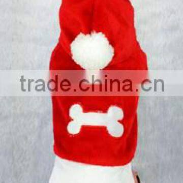 pet coat,reversibel pet santa coat