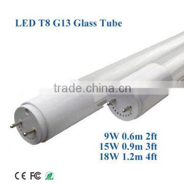 2012 most popular glass 120cm 1200mm 4ft led t8 tube lighting led t8 G13