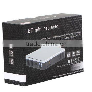 Mini Tripod DLP Projector HDP200 hd Square Projector Electronic Home or Outdoor Use photo-5