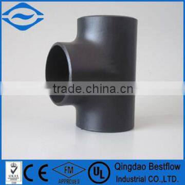 Butt welded pipe fitting carbon steel tee